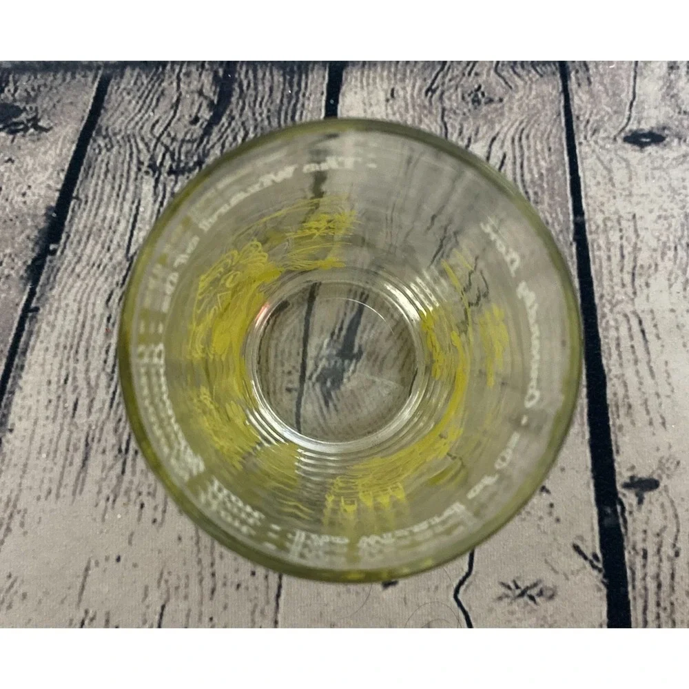 Vintage Swift Peanut Butter Wizard of Oz Glass Tumbler Cowardly Lion
